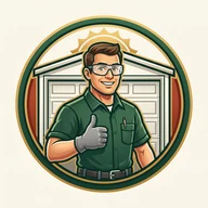 Sacramento Garage Door mascot logo